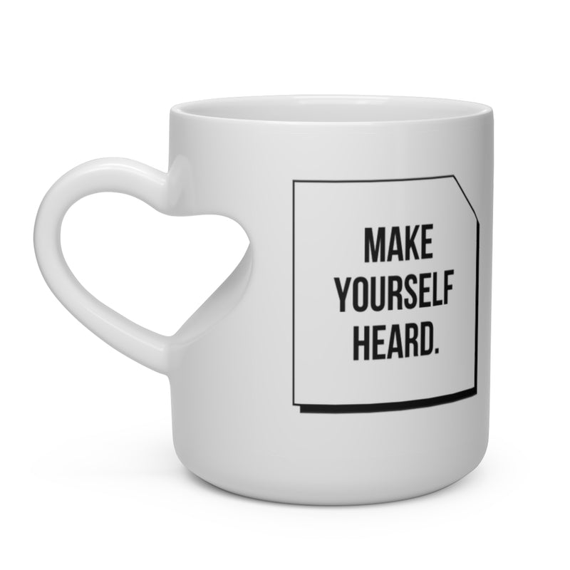 Heart Shape Mug - Master Coffee Roasters